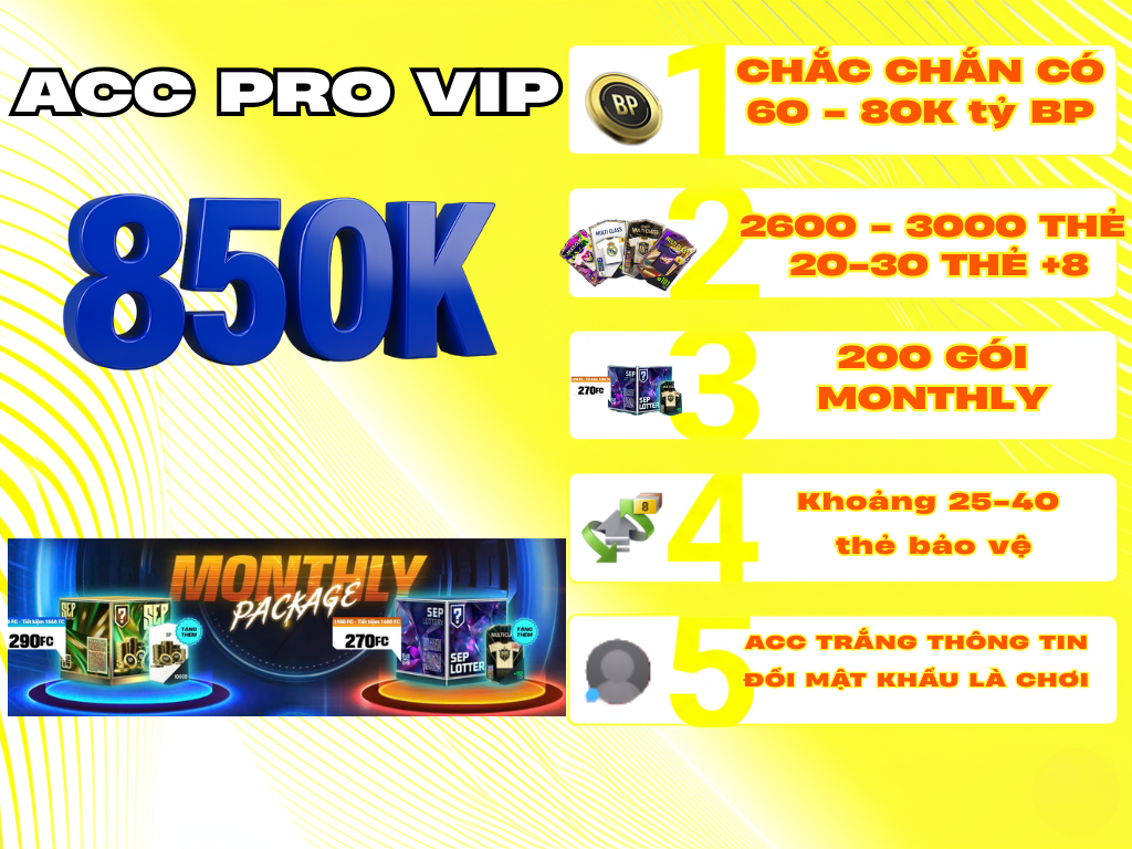 ACC SIÊU XỊN SIÊU PROVIP